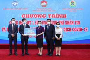 Tiếp nhận ủng hộ phòng, chống dịch Covid-19