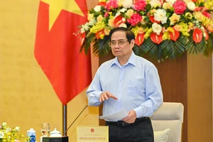 Thủ tướng Phạm Minh Chính. Ảnh: VIẾT CHUNG