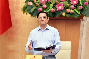 Thủ tướng Phạm Minh Chính. Ảnh: VIẾT CHUNG