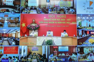 Hội nghị tổng kết năm học 2020-2021 và triển khai nhiệm vụ năm học 2021-2022 diễn ra sáng 28-8