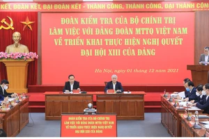 Toàn cảnh buổi làm việc