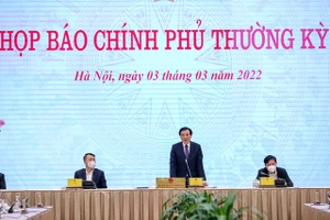 Họp báo Văn phòng Chính phủ tối 3-3