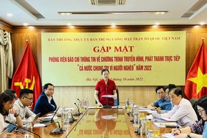 Họp báo chương trình “cả nước chung tay vì người nghèo” năm 2022