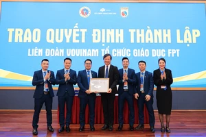 Liên đoàn Vovinam Tổ chức giáo dục FPT ra mắt