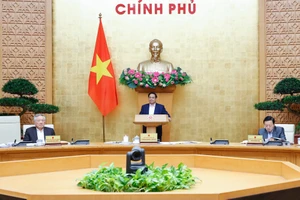 Thủ tướng Phạm Minh Chính chủ trì phiên họp Chính phủ chuyên đề về xây dựng pháp luật tháng 11-2024