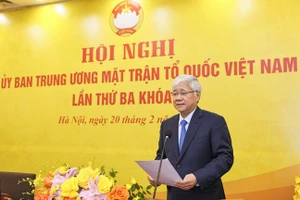 Chủ tịch Ủy ban Trung ương MTTQ Việt Nam Đỗ Văn Chiến