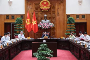 Bí thư Đảng ủy Chính phủ, Thủ tướng Chính phủ, chủ trì cuộc họp của Ban Thường vụ Đảng ủy Chính phủ về một số nội dung quan trọng, trong đó có đề án liên quan phát triển văn hóa để chuẩn bị trình cấp có thẩm quyền
