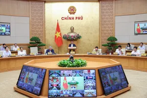 Thủ tướng chủ trì hội nghị trực tuyến Chính phủ với 34 tỉnh thành và hơn 3.300 xã, phường, đặc khu. Ảnh: VIẾT CHUNG