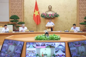 Thủ tướng Phạm Minh Chính chủ trì và phát biểu tại phiên họp Chính phủ thường kỳ, sáng 7-8. Ảnh: VIẾT CHUNG