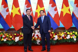 Thủ tướng Phạm Minh Chính hội kiến với Chủ tịch Đảng Nhân dân Campuchia, Chủ tịch Thượng viện Campuchia Hun Sen