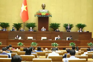 Phiên họp sáng 3-12. Ảnh: QUANG PHÚC