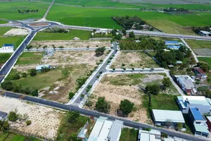 Một góc dự án khu dân cư Tam Phước (xã Long Đất, TPHCM)