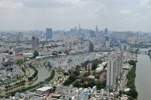 Khu đô thị tại phường Phú Định, TPHCM. Ảnh: THANH HIỀN