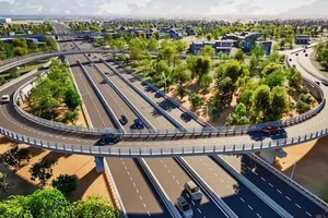 Phối cảnh Dự án tuyến đường cao tốc TPHCM - Mộc Bài