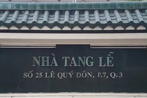 Nhà tang lễ TPHCM tại quận 3 dự kiến dừng hoạt động vào tháng 11-2020
