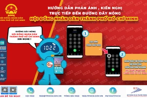 Nội dung hướng dẫn cử tri phản ánh, kiến nghị trực tiếp đến đường dây nóng của HĐND TPHCM