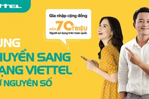 Viettel phục vụ khách hàng chuyển mạng giữ số ngay tại nhà