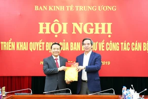 Phó Giám đốc ĐH Quốc gia Hà Nội được bổ nhiệm làm Phó Trưởng Ban Kinh tế Trung ương