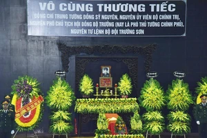  Cử hành trọng thể Lễ tang cấp Nhà nước Trung tướng Đồng Sỹ Nguyên 