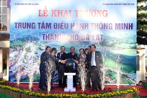 Đà Lạt chính thức vận hành Trung tâm điều hành thông minh