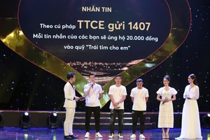 Cổng thông tin nhân đạo quốc gia 1407 luôn sẵn sàng đón nhận tin nhắn ủng hộ chương trình "Trái tim cho em"