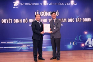 Tập đoàn VNPT bổ nhiệm 2 phó tổng giám đốc mới