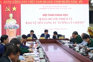 Bảo vệ nền tảng tư tưởng của Đảng là nhiệm vụ thường xuyên, quan trọng hàng đầu của báo chí