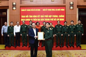 TPHCM tri ân lực lượng quân đội hỗ trợ, chi viện phòng chống dịch Covid-19