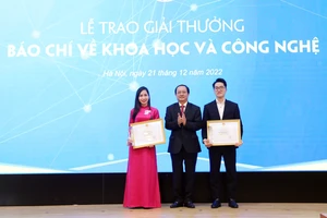 17 tác phẩm đoạt Giải báo chí về khoa học – công nghệ năm 2021