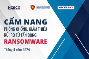 Ra mắt cẩm nang phòng chống tấn công ransomware