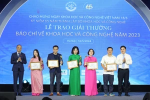 23 tác phẩm đoạt Giải thưởng báo chí về khoa học - công nghệ năm 2023