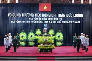 Cử hành trọng thể Lễ Quốc tang nguyên Chủ tịch nước Trần Đức Lương