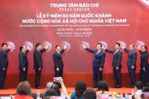 Khai trương Trung tâm Báo chí Lễ kỷ niệm 80 năm Quốc khánh 2-9