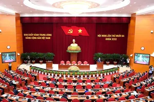  Quang cảnh phiên bế mạc hội nghị. Ảnh: VIẾT CHUNG 