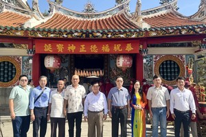 胡志明市福建二府会馆恭贺福德正神宝诞