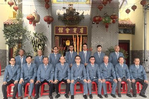 崇正兴宁福利会第十二届理监事会致力关爱乡亲