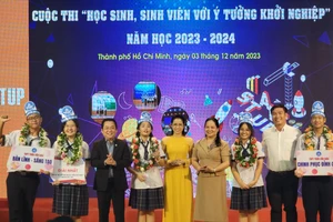 Học sinh trưởng thành hơn qua dự án khởi nghiệp