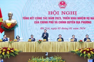 Lãnh đạo Đảng, Nhà nước chủ trì Hội nghị triển khai nhiệm vụ năm 2024 của Chính phủ và chính quyền địa phương