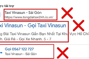 Cảnh báo trang web giả mạo thương hiệu và tổng đài Vinasun