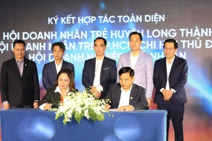 Chi hội Thủ Đức ký kết hợp tác cùng Chi hội Doanh nhân Trẻ huyện Long Thành (tỉnh Đồng Nai)