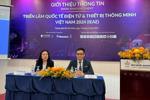 Ban tổ chức họp báo giới thiệu Triển lãm Quốc tế Điện tử và Thiết bị Thông minh Việt Nam