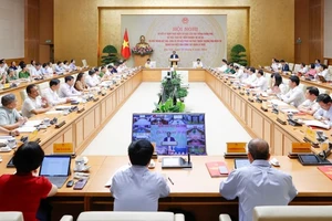 Hội nghị ngày 10-6. Ảnh: VIẾT CHUNG