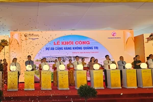 Lễ khởi công Dự án đầu tư xây dựng Cảng hàng không Quảng Trị