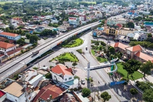 Một góc trung tâm huyện Củ Chi