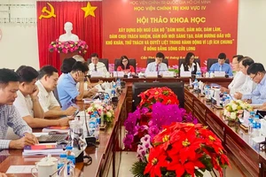 Các đại biểu tham dự hội thảo