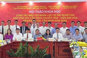 Các đại biểu tham gia hội thảo. ẢNH QUANG HUY