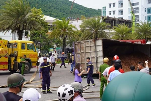 Công an đang tập trung làm rõ vụ lật xe tải, 3 người chết ở TP Quy Nhơn