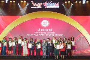 Công ty Vedan Việt Nam - 7 năm liên tiếp lọt vào “Top 10 Công ty uy tín ngành thực phẩm - đồ uống” 