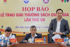 Họp báo thông tin về Giải thưởng Sách Quốc gia lần thứ 7