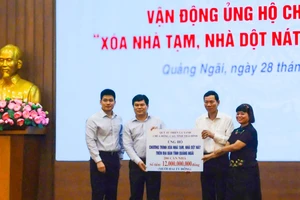 Quảng Ngãi: Hơn 242 tỷ đồng ủng hộ xóa nhà tạm, nhà dột nát